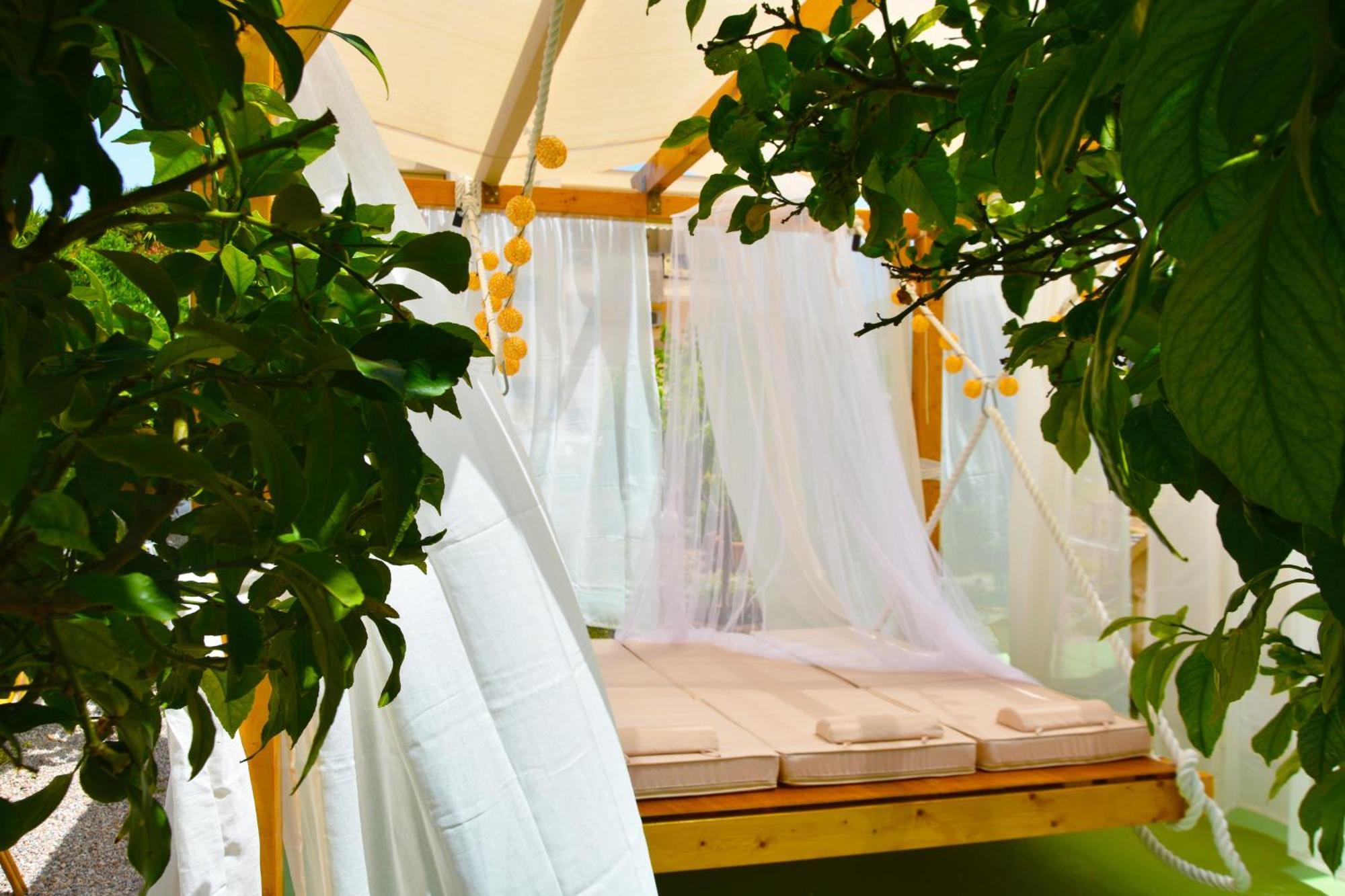 Converted Shed Studio & Garden Hanging Bed Pórto Ráfti 外观 照片